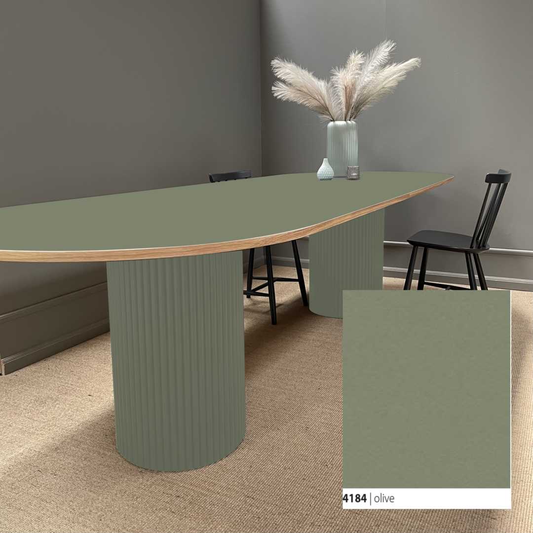 AA - 88 Eg olie | Langt Søjlebord - Billede 11