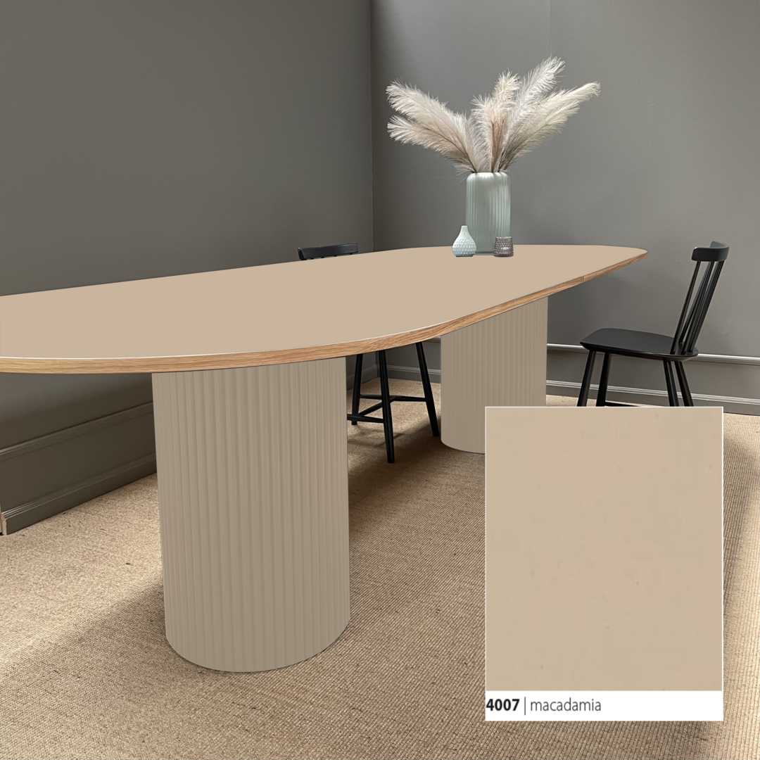 AA - 88 Eg olie | Langt Søjlebord - Billede 4