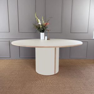 AA - 41 Eg sæbe  | Rundt Søjlebord