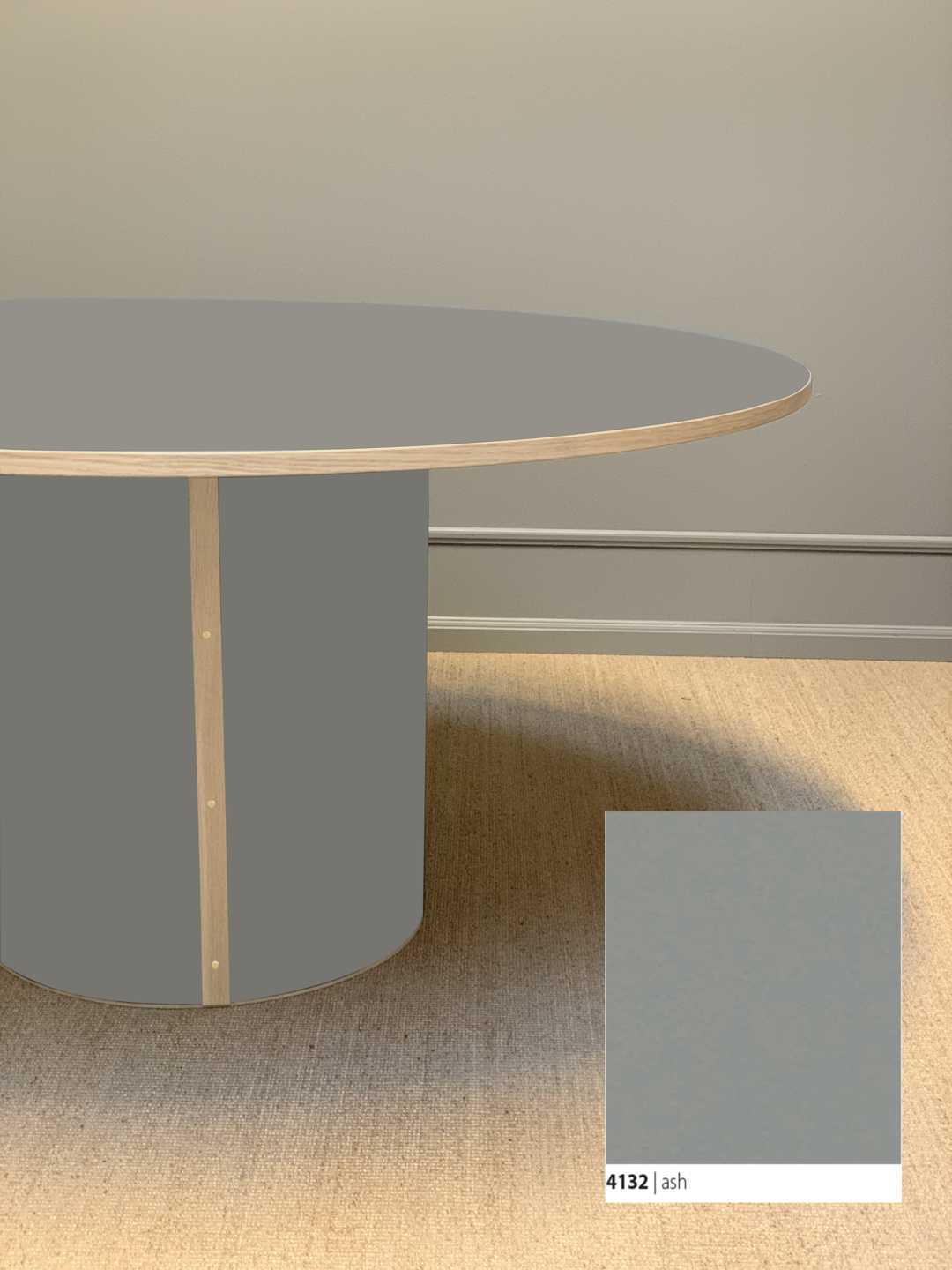 AA - 41 Eg sæbe | Rundt Søjlebord - Billede 2