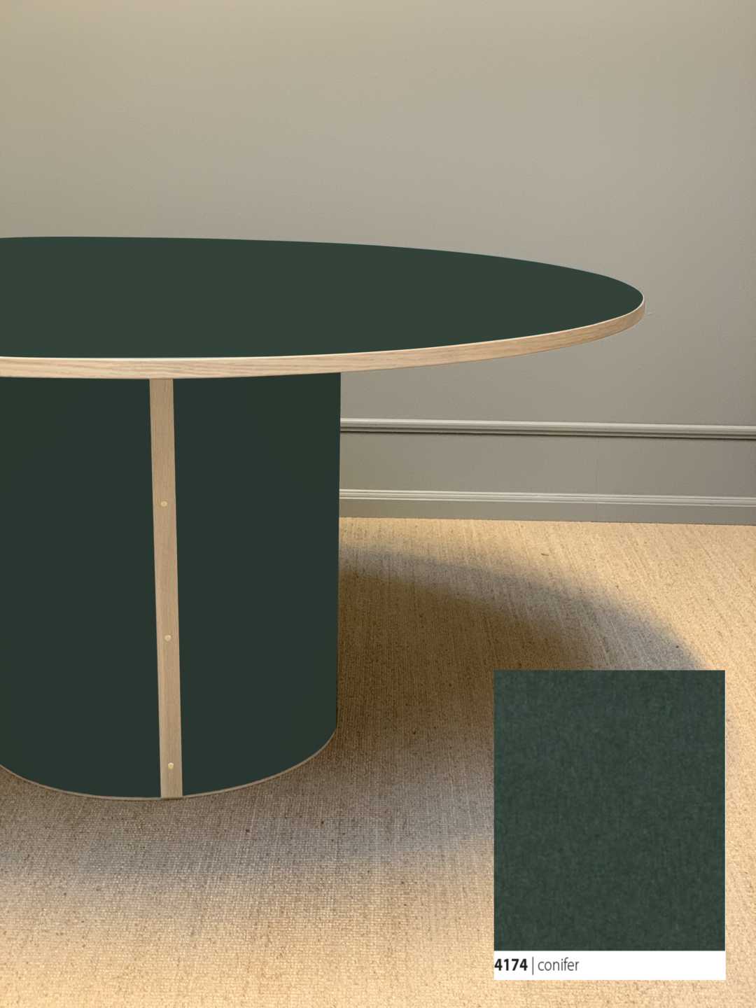 AA - 41 Eg sæbe | Rundt Søjlebord - Billede 9