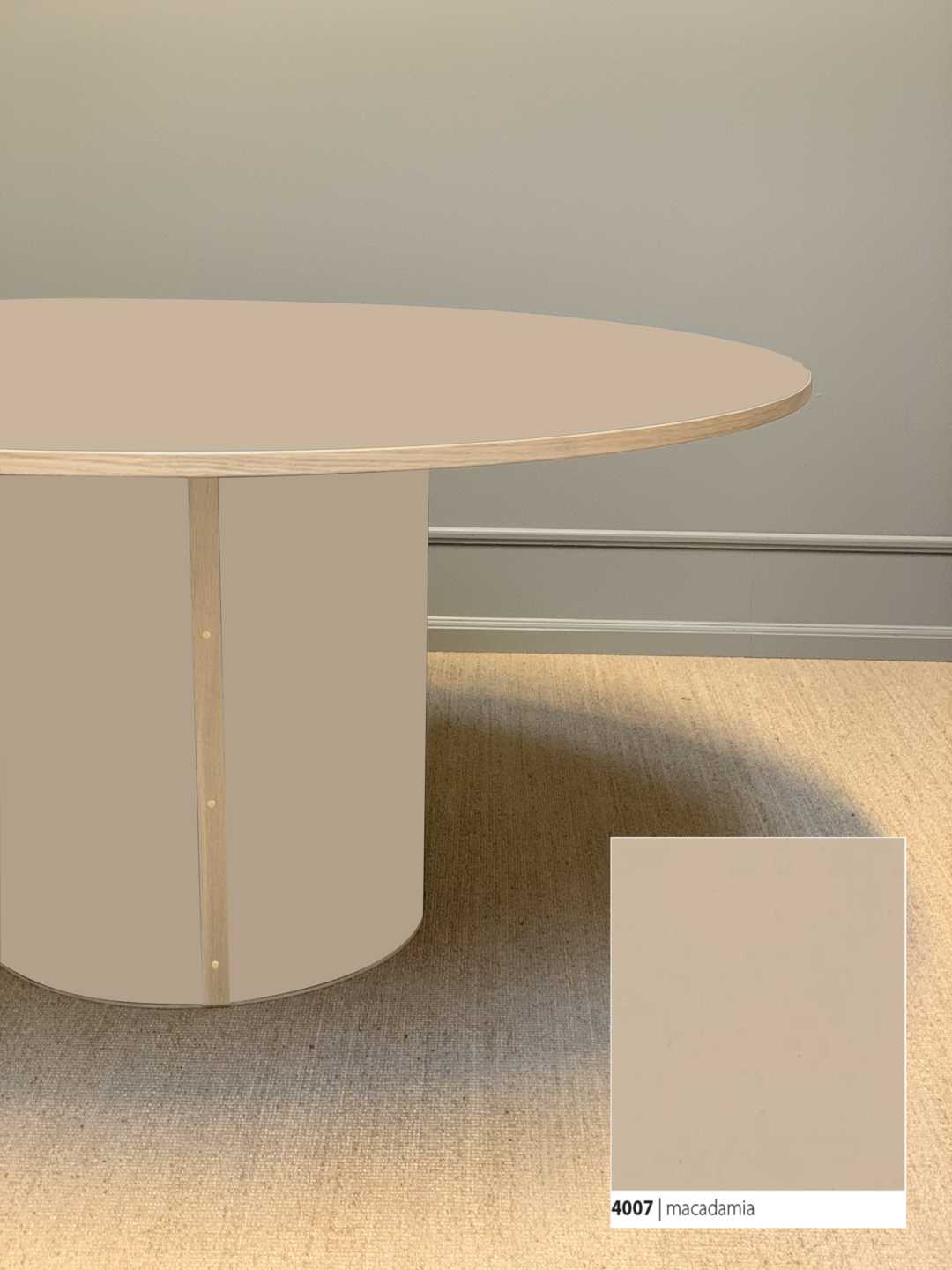 AA - 41 Eg sæbe | Rundt Søjlebord - Billede 13