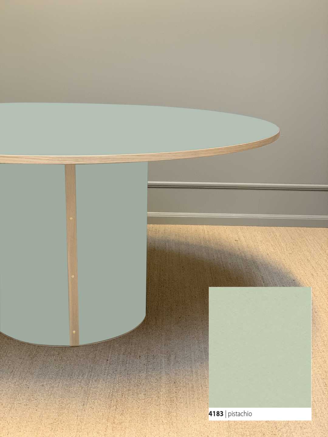 AA - 41 Eg sæbe | Rundt Søjlebord - Billede 20