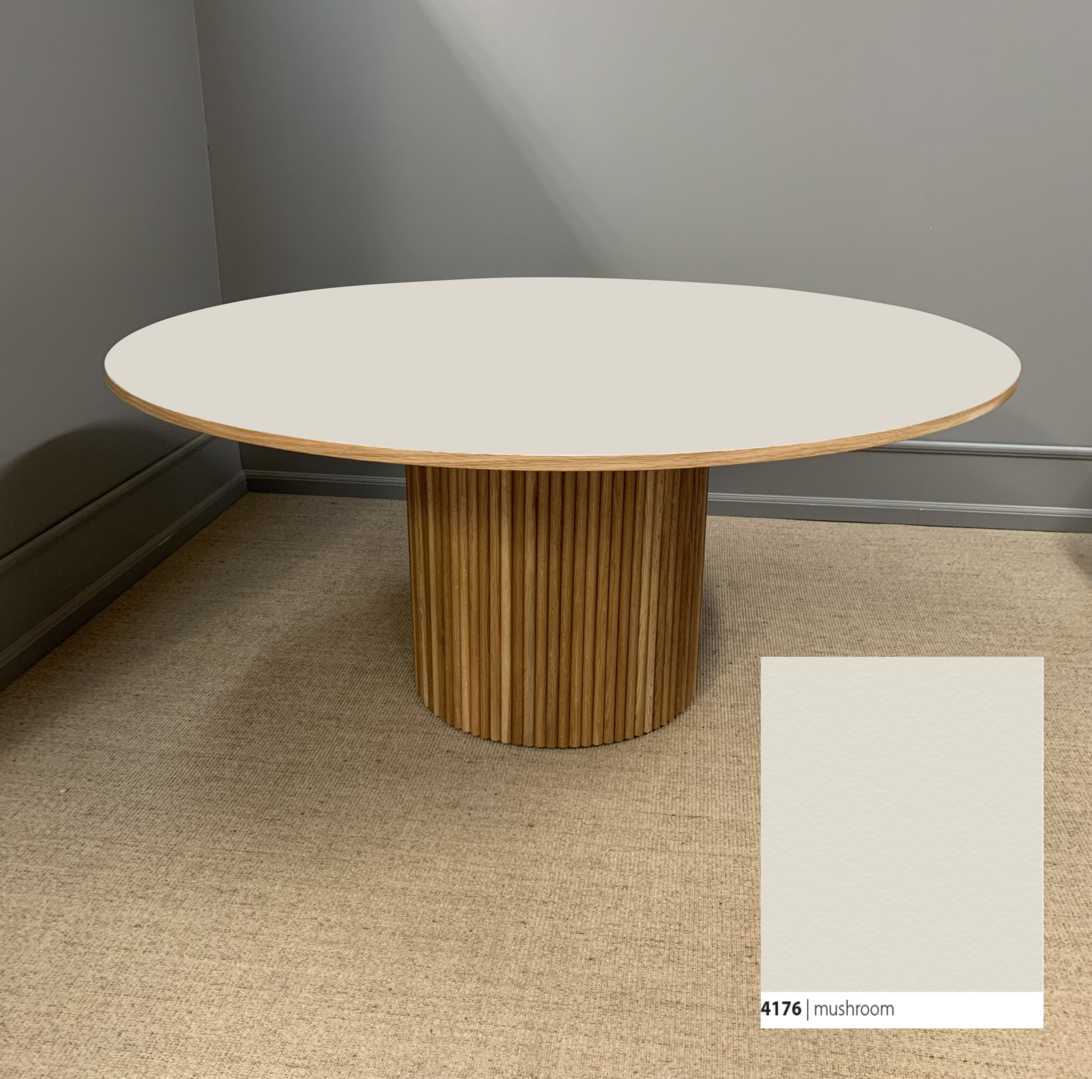 AA - 43 Eg olie | Rundt Søjlebord - Billede 22