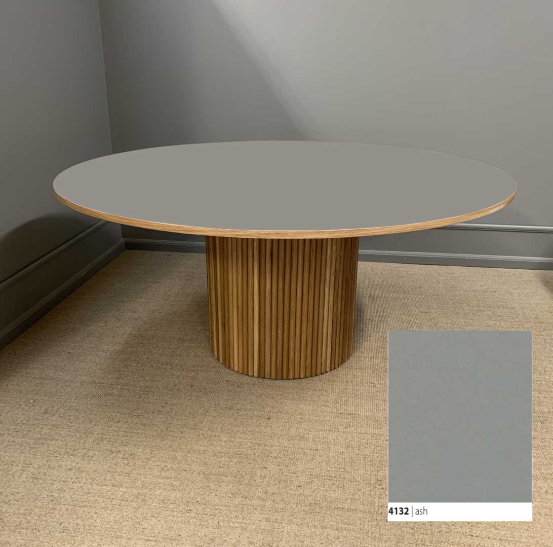 AA - 43 Eg olie | Rundt Søjlebord - Billede 21