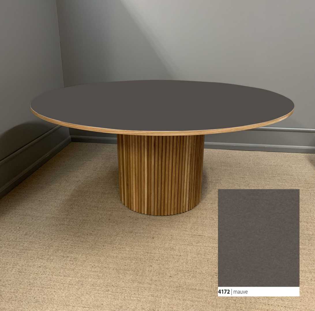 AA - 43 Eg olie | Rundt Søjlebord - Billede 20