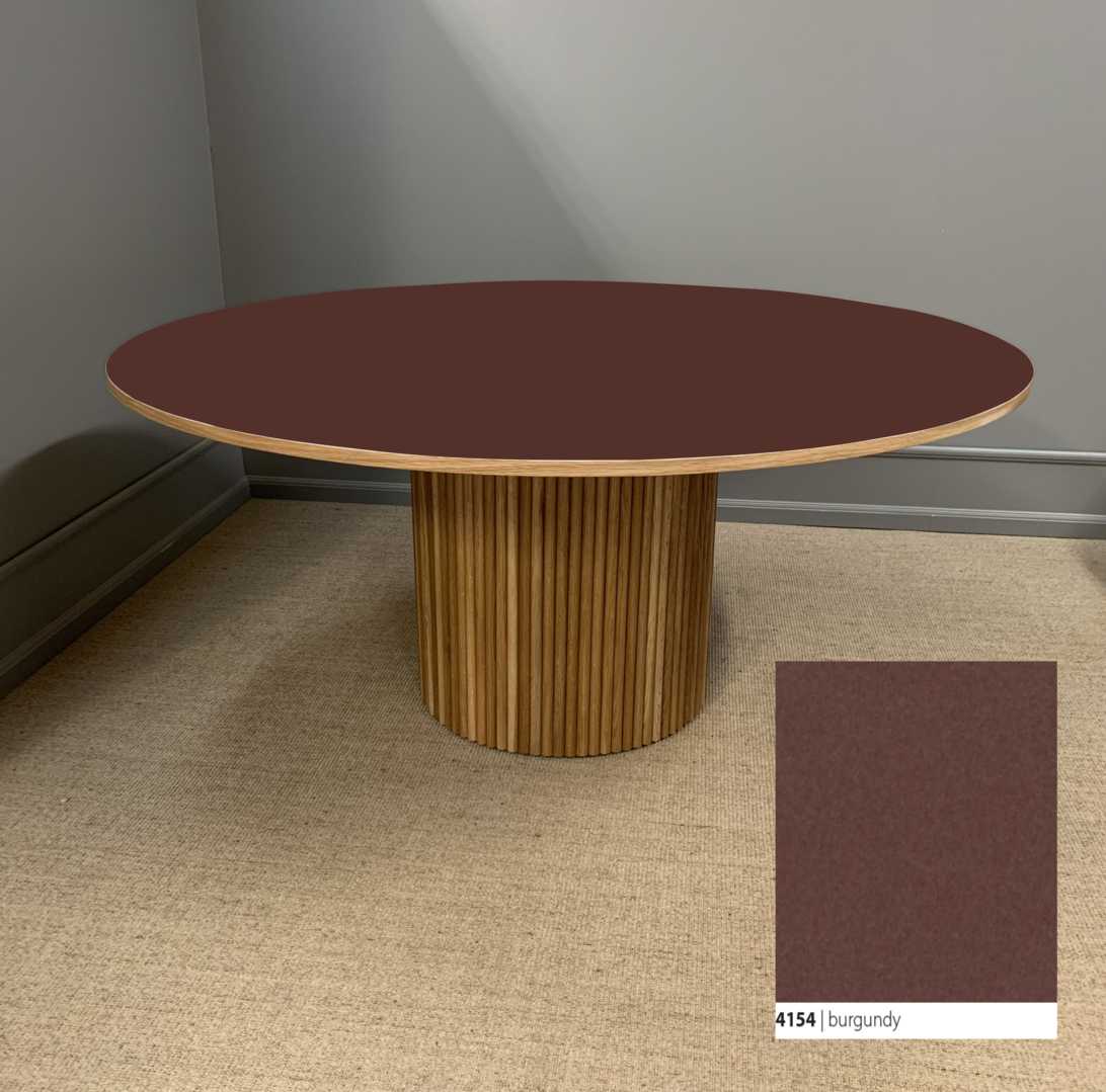 AA - 43 Eg olie | Rundt Søjlebord - Billede 17