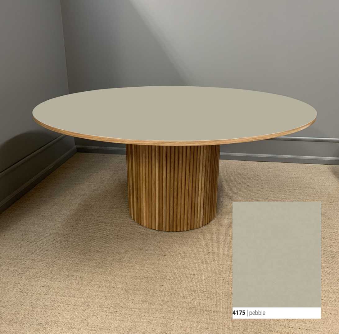 AA - 43 Eg olie | Rundt Søjlebord - Billede 16