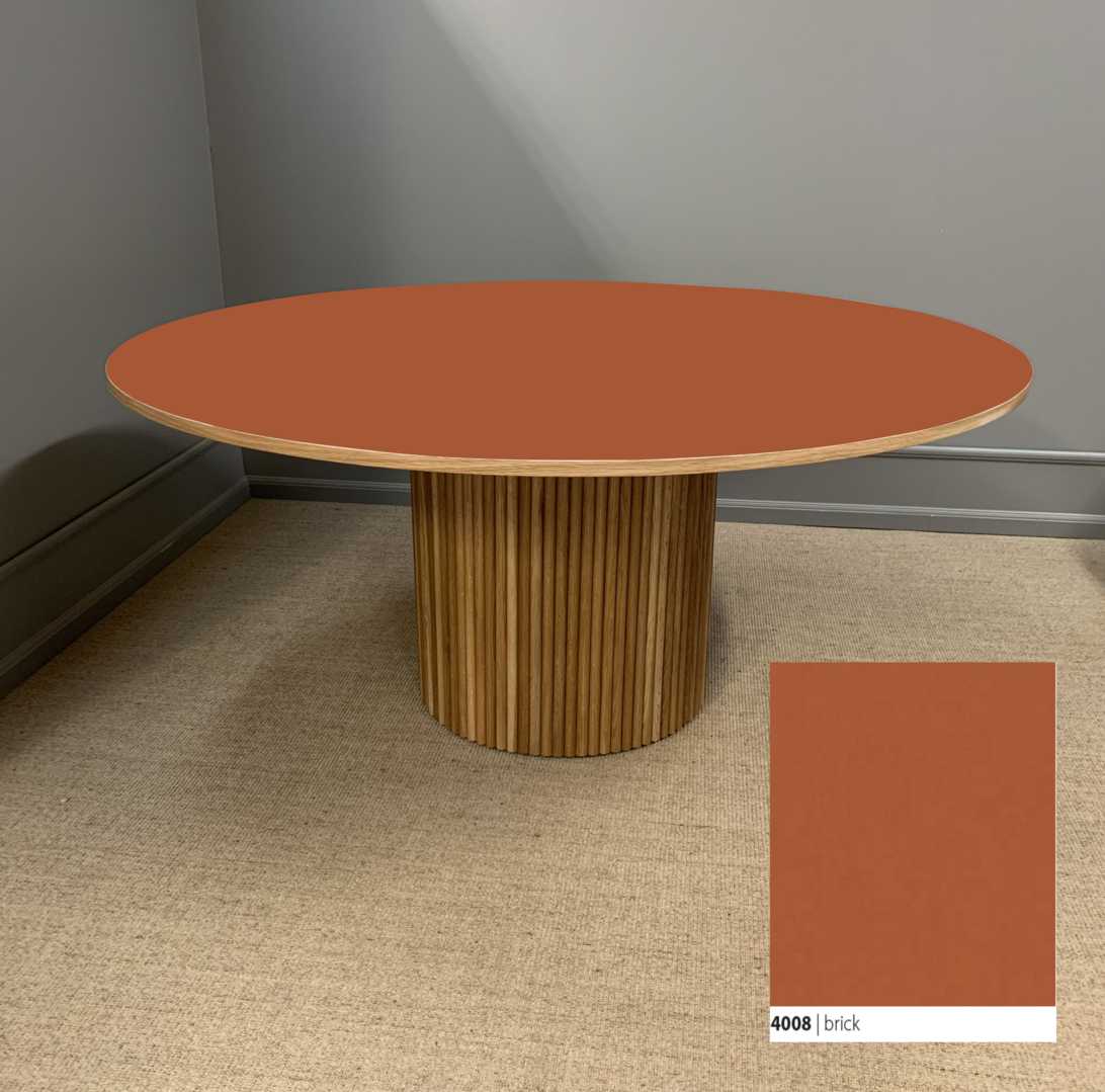 AA - 43 Eg olie | Rundt Søjlebord - Billede 15