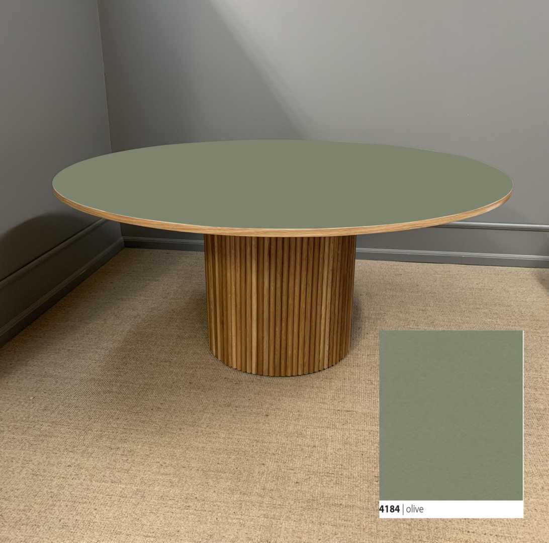 AA - 43 Eg olie | Rundt Søjlebord - Billede 14