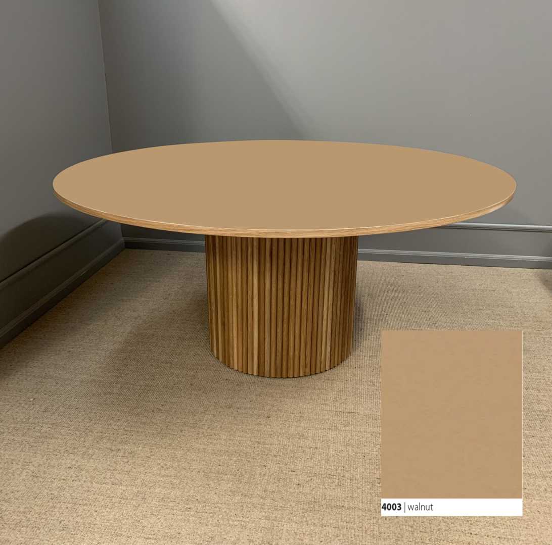 AA - 43 Eg olie | Rundt Søjlebord - Billede 12