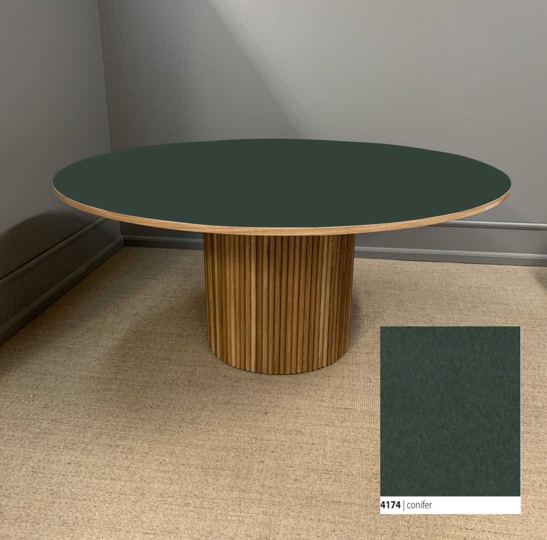 AA - 43 Eg olie | Rundt Søjlebord - Billede 11