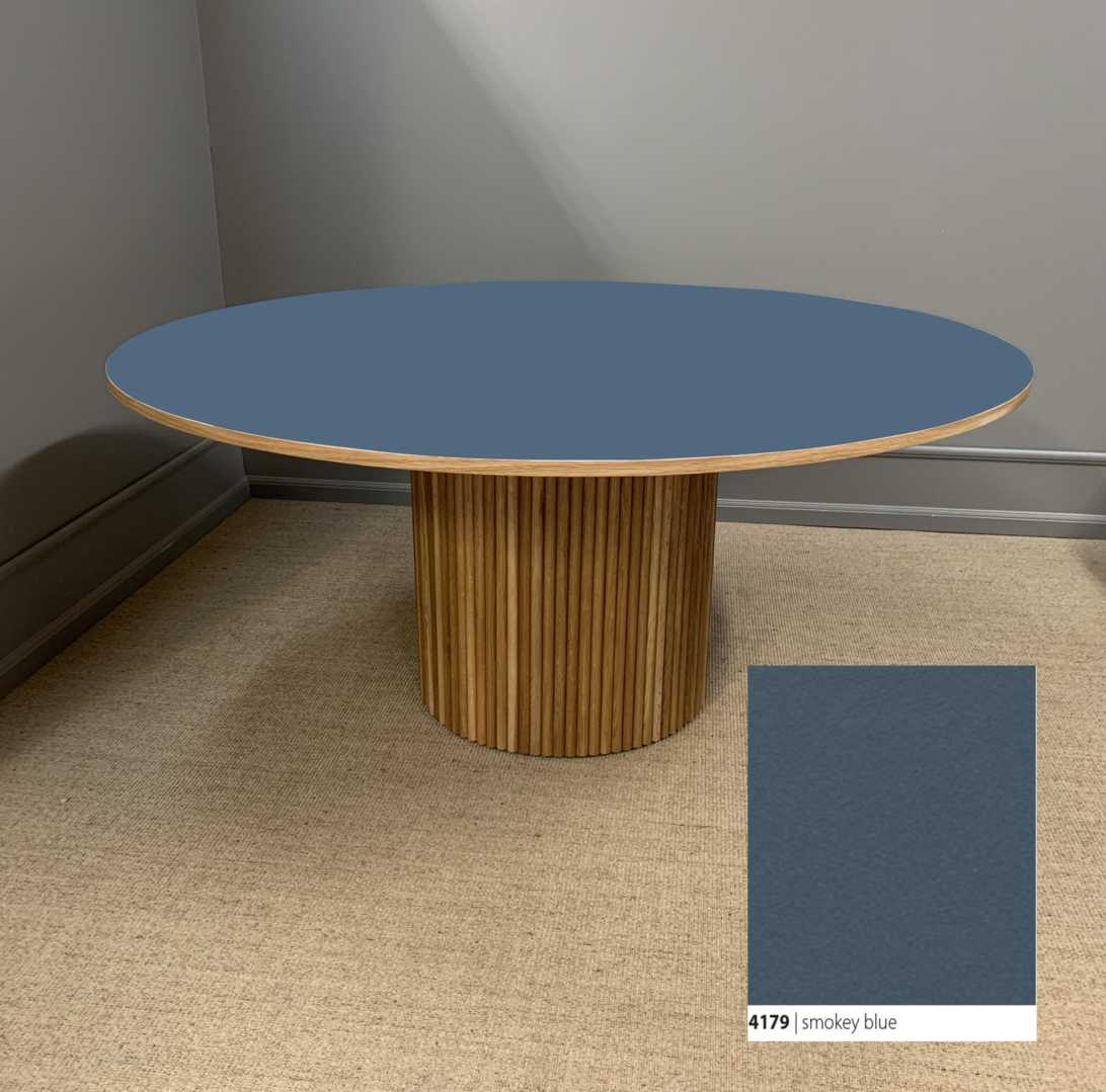 AA - 43 Eg olie | Rundt Søjlebord - Billede 10