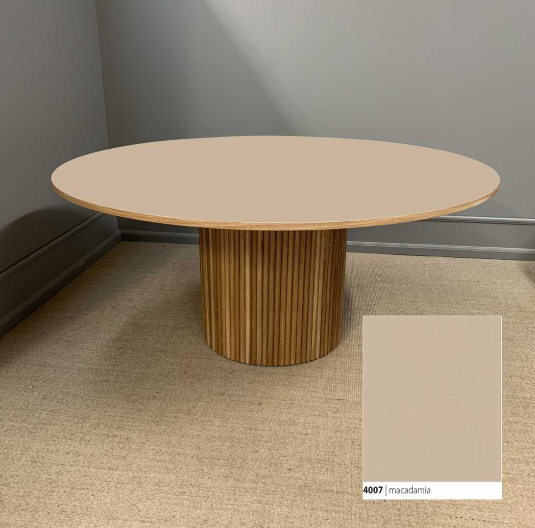 AA - 43 Eg olie | Rundt Søjlebord - Billede 7